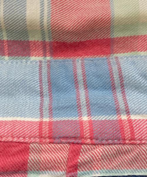 POLO RALPH LAUREN（ポロ・ラルフローレン）POLO RALPH LAUREN (ポロ・ラルフローレン) チェックBDシャツ ブルー×レッド サイズ:Sの古着・服飾アイテム