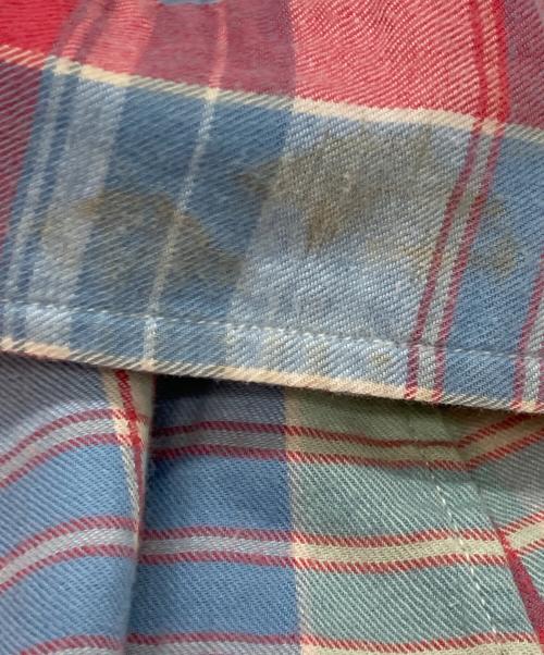 POLO RALPH LAUREN（ポロ・ラルフローレン）POLO RALPH LAUREN (ポロ・ラルフローレン) チェックBDシャツ ブルー×レッド サイズ:Sの古着・服飾アイテム