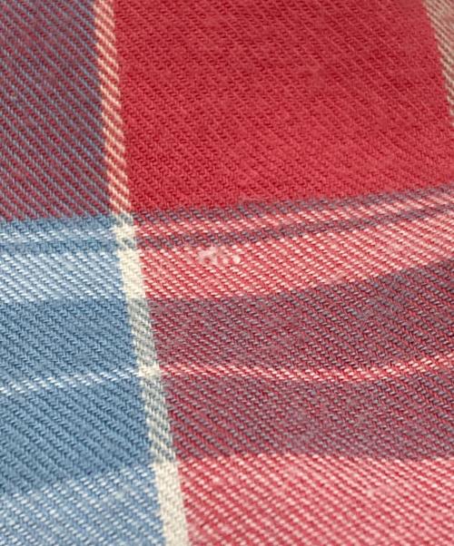 POLO RALPH LAUREN（ポロ・ラルフローレン）POLO RALPH LAUREN (ポロ・ラルフローレン) チェックBDシャツ ブルー×レッド サイズ:Sの古着・服飾アイテム