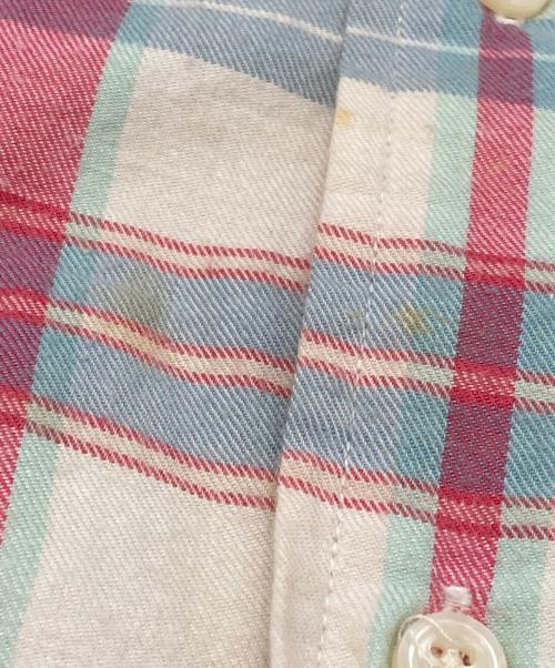 POLO RALPH LAUREN（ポロ・ラルフローレン）POLO RALPH LAUREN (ポロ・ラルフローレン) チェックBDシャツ ブルー×レッド サイズ:Sの古着・服飾アイテム