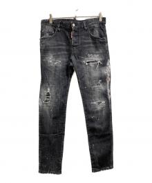 DSQUARED2（ディースクエアード）の古着「Skater Jeans」｜ブラック