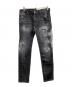 DSQUARED2（ディースクエアード）の古着「Skater Jeans」｜ブラック