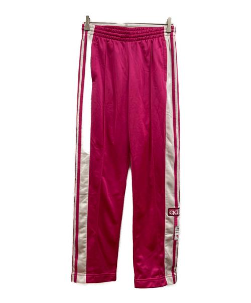 adidas（アディダス）adidas (アディダス) トラックパンツ ピンク サイズ:Mの古着・服飾アイテム