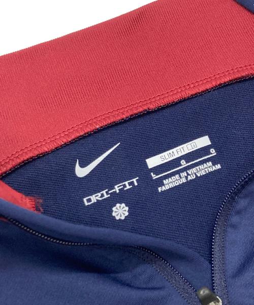 NIKE（ナイキ）NIKE (ナイキ) Dri-FIT ストライク ドリルトップ ネイビー サイズ:Ⅼの古着・服飾アイテム