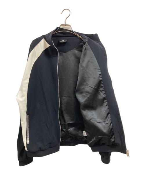 CRONOS（クロノス）CRONOS (クロノス) トラックジャケット ホワイト×ブラック サイズ:Sの古着・服飾アイテム