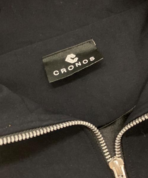 CRONOS（クロノス）CRONOS (クロノス) トラックジャケット ホワイト×ブラック サイズ:Sの古着・服飾アイテム