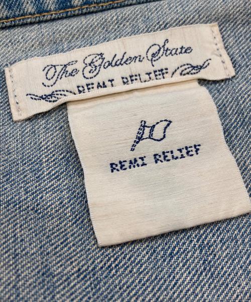 REMI RELIEF（レミレリーフ）REMI RELIEF (レミレリーフ) デニムジャケット インディゴ サイズ:Ｍの古着・服飾アイテム