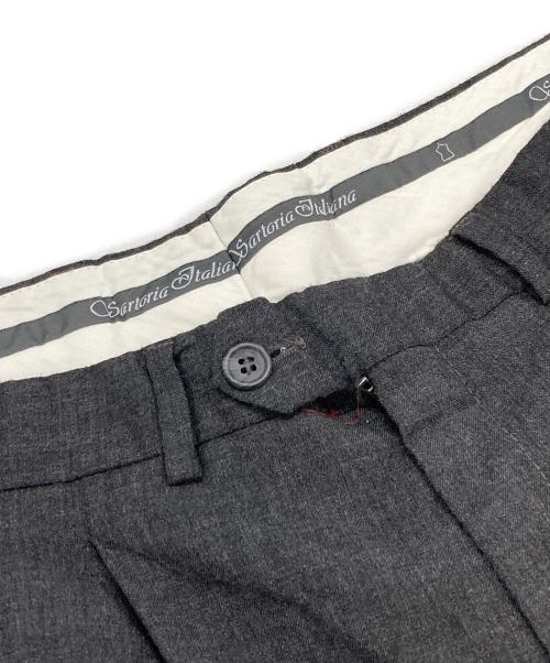 sartoria italiana（サルトリアイタリアーナ）sartoria italiana (サルトリアイタリアーナ) スラックス グレー サイズ:6の古着・服飾アイテム