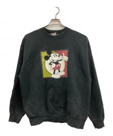 FRUIT OF THE LOOM×DISNEY（フルーツオブザルーム×ディズニー）の古着「プリントスウェット」｜ブラック