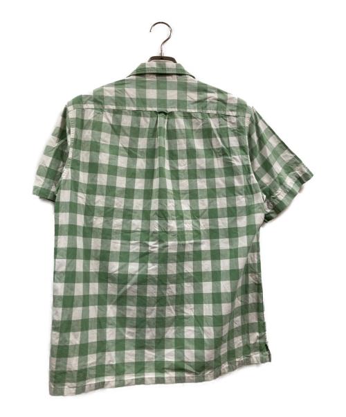 POLO RALPH LAUREN（ポロ・ラルフローレン）POLO RALPH LAUREN (ポロ・ラルフローレン) ギンガムチェックOPカラー半袖シャツ グリーン サイズ:Ｍの古着・服飾アイテム
