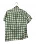 POLO RALPH LAUREN (ポロ・ラルフローレン) ギンガムチェックOPカラー半袖シャツ グリーン サイズ:Ｍ：12000円