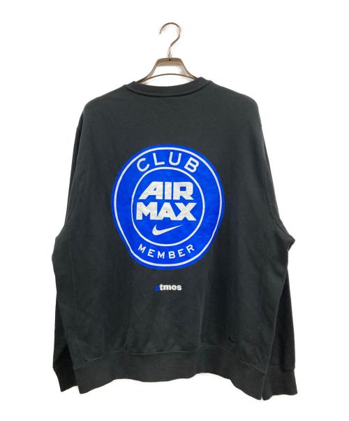 NIKE（ナイキ）NIKE (ナイキ) ATMOS (アトモス) プリントスウェット ブラック サイズ:3XLの古着・服飾アイテム