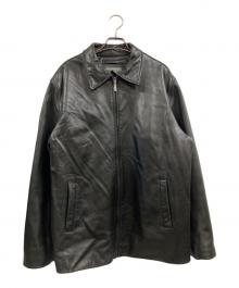 BANANA REPUBLIC（バナナリパブリック）の古着「ラムレザージャケット」｜ブラック