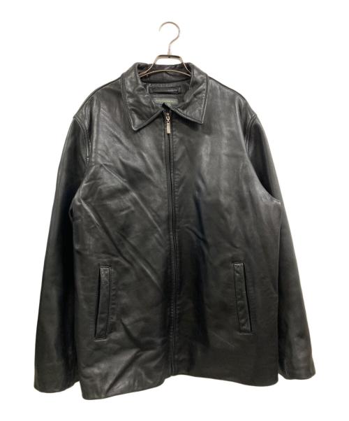 BANANA REPUBLIC（バナナリパブリック）BANANA REPUBLIC (バナナリパブリック) ラムレザージャケット ブラック サイズ:XLの古着・服飾アイテム