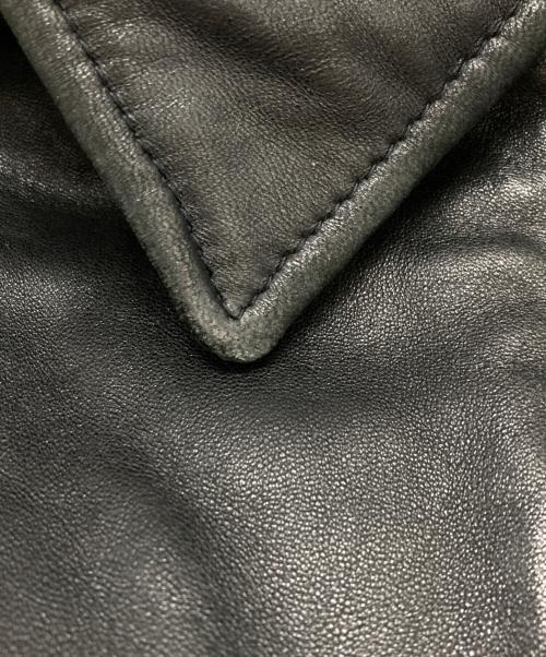 BANANA REPUBLIC（バナナリパブリック）BANANA REPUBLIC (バナナリパブリック) ラムレザージャケット ブラック サイズ:XLの古着・服飾アイテム