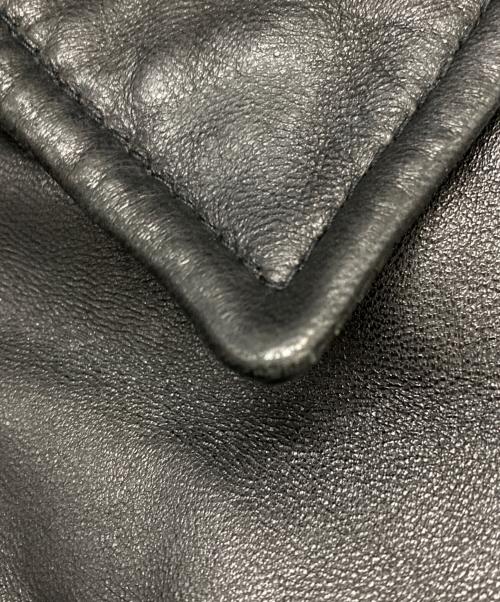 BANANA REPUBLIC（バナナリパブリック）BANANA REPUBLIC (バナナリパブリック) ラムレザージャケット ブラック サイズ:XLの古着・服飾アイテム