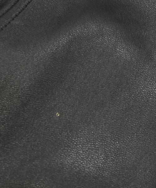 BANANA REPUBLIC（バナナリパブリック）BANANA REPUBLIC (バナナリパブリック) ラムレザージャケット ブラック サイズ:XLの古着・服飾アイテム