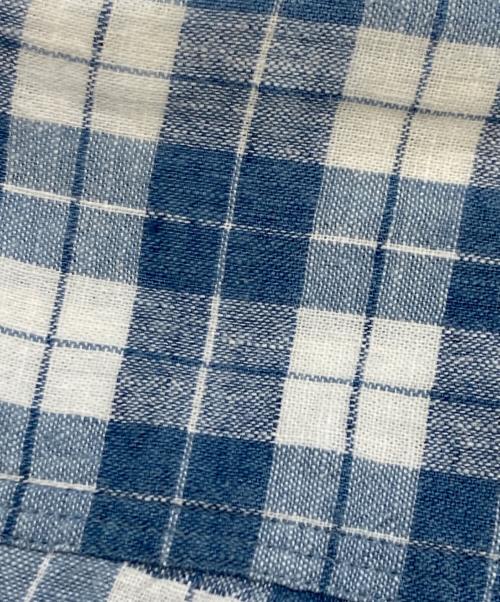 POLO RALPH LAUREN（ポロ・ラルフローレン）POLO RALPH LAUREN (ポロ・ラルフローレン) 長袖チェックシャツ ネイビー×ホワイト サイズ:Sの古着・服飾アイテム