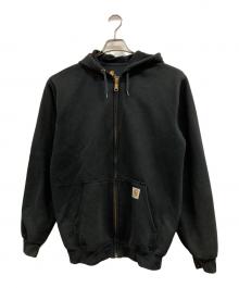 CarHartt（カーハート）の古着「ジップパーカー」｜ブラック