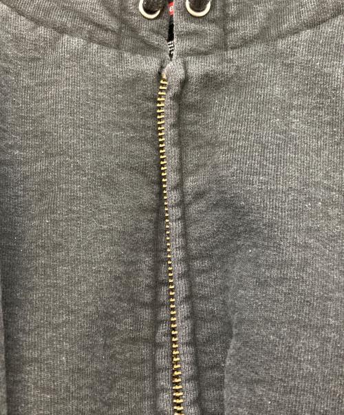 Dickies（ディッキーズ）Dickies (ディッキーズ) Supreme (シュプリーム) Quilted Lined Zip Up Hooded Sweatshirt ブラック サイズ:XLの古着・服飾アイテム