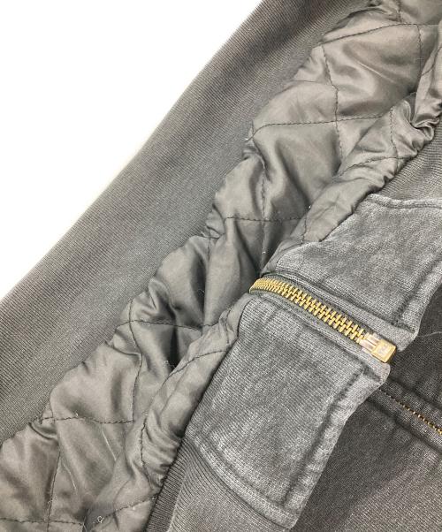 Dickies（ディッキーズ）Dickies (ディッキーズ) Supreme (シュプリーム) Quilted Lined Zip Up Hooded Sweatshirt ブラック サイズ:XLの古着・服飾アイテム