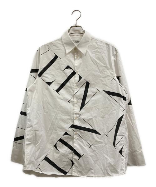 VALENTINO（ヴァレンティノ）VALENTINO (ヴァレンティノ) シャツ ホワイト サイズ:15/38の古着・服飾アイテム