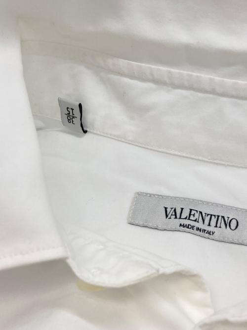 VALENTINO（ヴァレンティノ）VALENTINO (ヴァレンティノ) シャツ ホワイト サイズ:15/38の古着・服飾アイテム