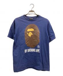 A BATHING APE（アベイシングエイプ）の古着「プリントTシャツ」｜ネイビー