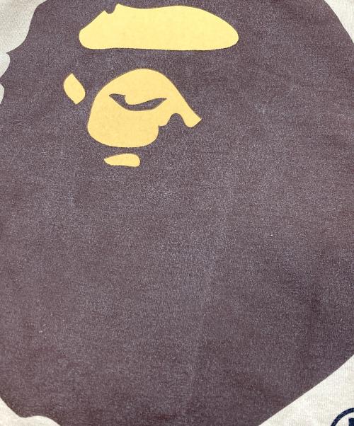 A BATHING APE（アベイシングエイプ）A BATHING APE (アベイシングエイプ) ロングスリーブカットソー ベージュ サイズ:Ｌの古着・服飾アイテム