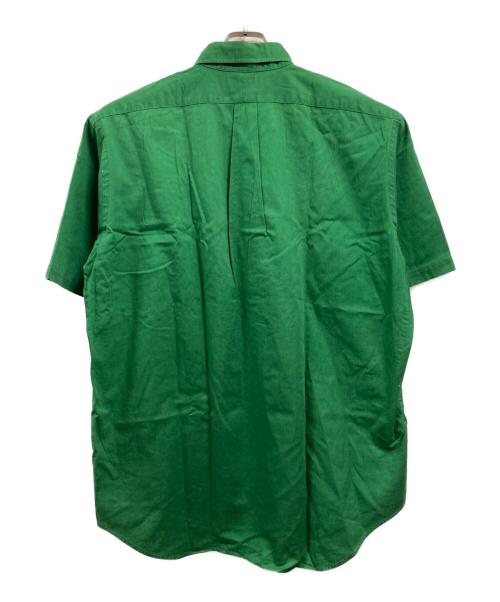 POLO RALPH LAUREN（ポロ・ラルフローレン）POLO RALPH LAUREN (ポロ・ラルフローレン) 半袖ボタンダウンシャツ グリーン サイズ:Ⅼの古着・服飾アイテム