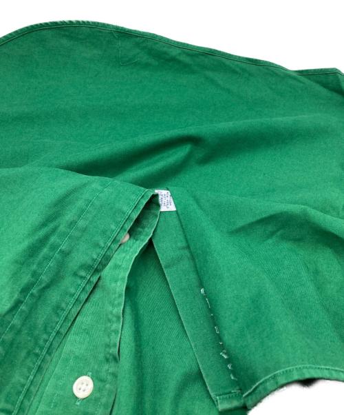 POLO RALPH LAUREN（ポロ・ラルフローレン）POLO RALPH LAUREN (ポロ・ラルフローレン) 半袖ボタンダウンシャツ グリーン サイズ:Ⅼの古着・服飾アイテム