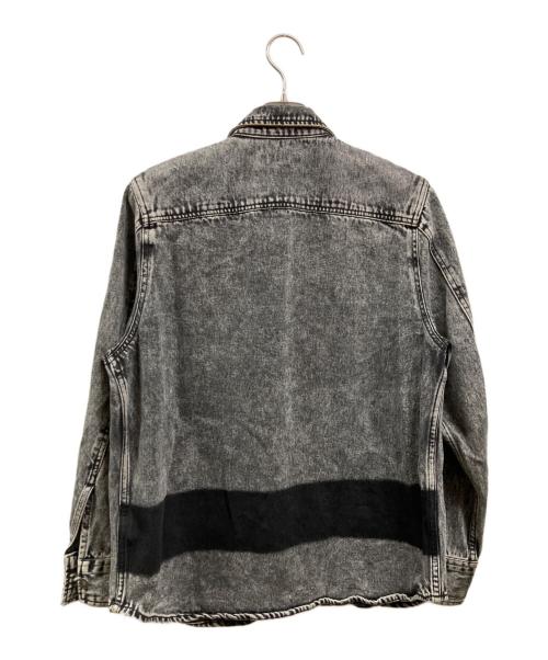 DIESEL（ディーゼル）DIESEL (ディーゼル) デニムシャツジャケット ブラック サイズ:XSの古着・服飾アイテム