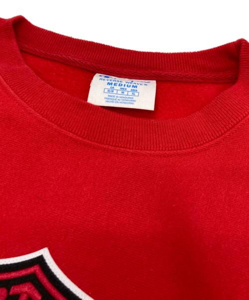 Champion（チャンピオン）Champion (チャンピオン) HARLEY-DAVIDSON (ハーレーダビッドソン) スウェット レッド サイズ:Ｍの古着・服飾アイテム