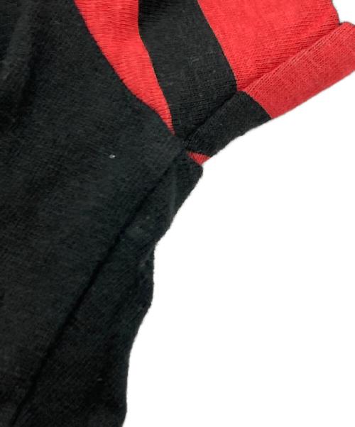PLAY BOY（プレイボーイ）PLAY BOY (プレイボーイ) Hysteric Glamour (ヒステリックグラマー) フットボールTシャツ ブラック サイズ:Sの古着・服飾アイテム