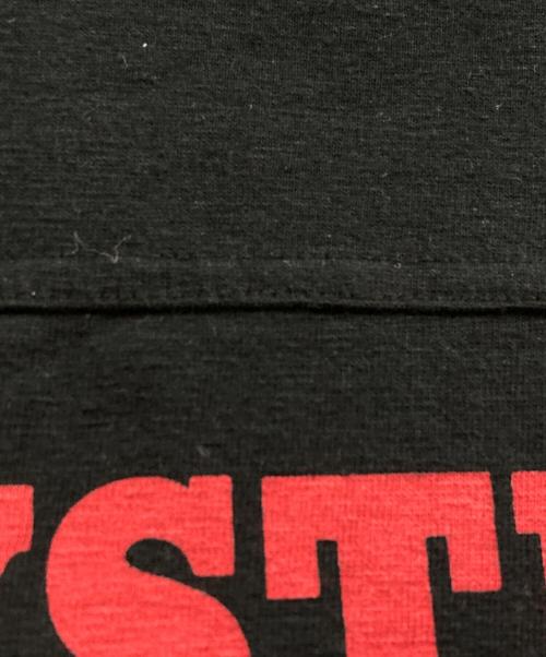 PLAY BOY（プレイボーイ）PLAY BOY (プレイボーイ) Hysteric Glamour (ヒステリックグラマー) フットボールTシャツ ブラック サイズ:Sの古着・服飾アイテム