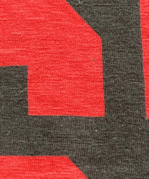 PLAY BOY（プレイボーイ）PLAY BOY (プレイボーイ) Hysteric Glamour (ヒステリックグラマー) フットボールTシャツ ブラック サイズ:Sの古着・服飾アイテム
