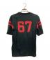 PLAY BOY (プレイボーイ) Hysteric Glamour (ヒステリックグラマー) フットボールTシャツ ブラック サイズ:S：6000円