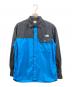 THE NORTH FACE（ザ ノース フェイス）の古着「L/S Nuptse Shirt」｜ブラック×ブルー