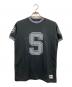stussy（ステューシー）の古着「リンガーTシャツ」｜ブラック