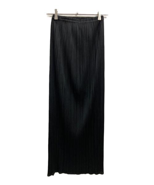 PLEATS PLEASE（プリーツプリーズ）PLEATS PLEASE (プリーツプリーズ) スカート ブラック サイズ:3の古着・服飾アイテム