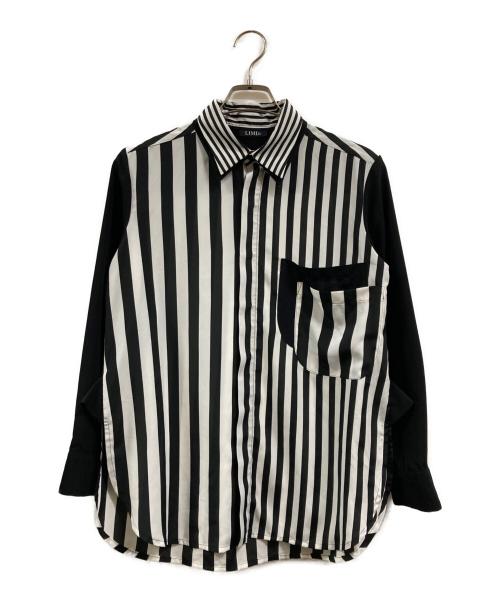 LIMI feu（リミフゥ）LIMI feu (リミフゥ) 切替シャツ ホワイト×ブラック サイズ:Sの古着・服飾アイテム