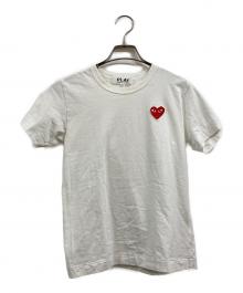 PLAY COMME des GARCONS（プレイコムデギャルソン）の古着「Tシャツ」｜ホワイト