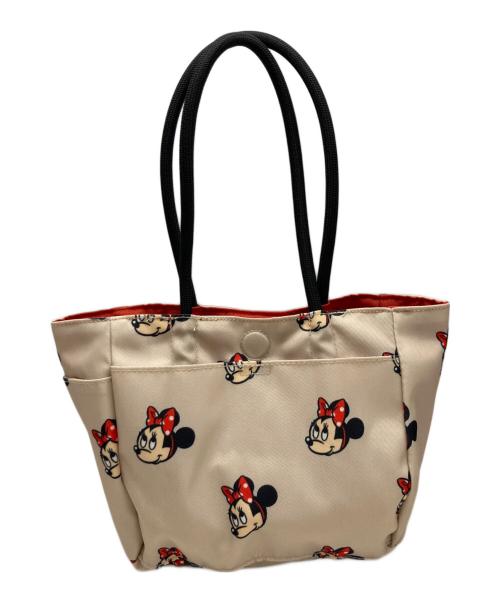 WCJ（ダブルシージェイ）WCJ (ダブルシージェイ) Disney (ディズニ―) リバーシブルトートバッグ レッド×ホワイトの古着・服飾アイテム