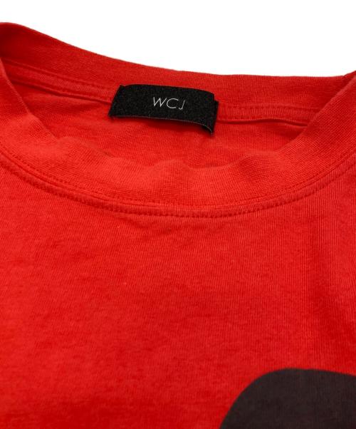 WCJ（ダブルシージェイ）WCJ (ダブルシージェイ) Disney (ディズニー) Disney100 / SS TEE レッド サイズ:Freeの古着・服飾アイテム