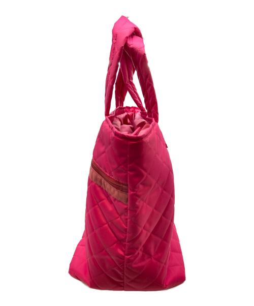 LeSportsac（レスポートサック）LeSportsac (レスポートサック) キルティングトートバッグ ピンクの古着・服飾アイテム