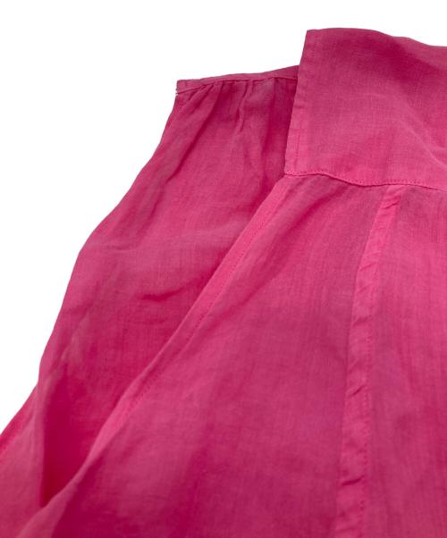 MACPHEE（マカフィー）MACPHEE (マカフィー) ラミー ノースリーブパレオワンピース ピンク サイズ:36の古着・服飾アイテム