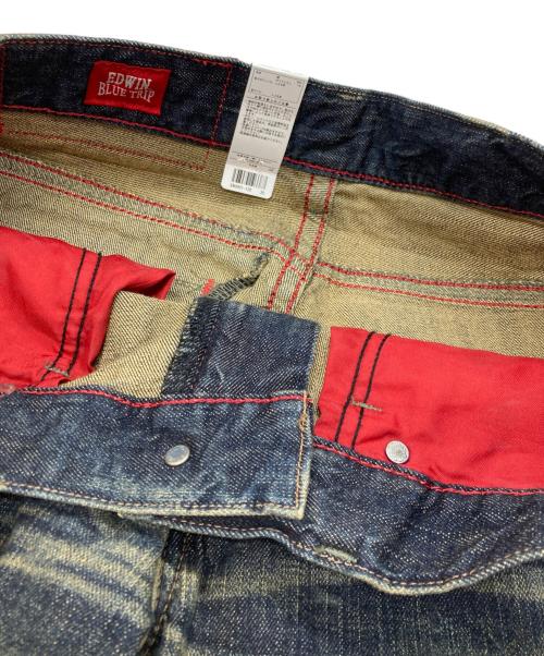 EDWIN（エドウィン）EDWIN (エドウィン) デニムパンツ インディゴ サイズ:SIZE 76cm (W30) 未使用品の古着・服飾アイテム