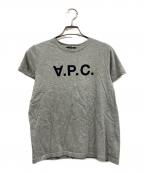 A.P.C.アーペーセー）の古着「反転ロゴTシャツ」｜グレー
