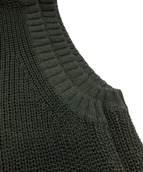 theory（セオリー）theory (セオリー) Paper Linen Solid Shell vest グリーン サイズ:Sの古着・服飾アイテム