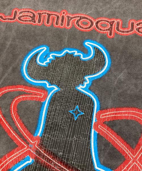 jamiroqual（ジャミロクワイ）jamiroqual (ジャミロクワイ) JAMIROQUAI COSMIC GIRL TEE グレー サイズ:3の古着・服飾アイテム
